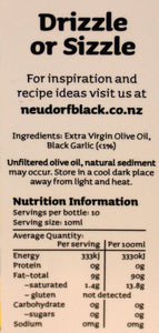 Neudorf Black Garlic - Olive Oil