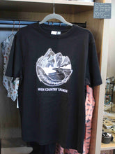 Load image into Gallery viewer, High Country Salmon Black T-shirt