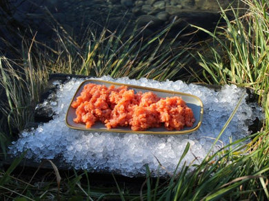 Fresh salmon mince