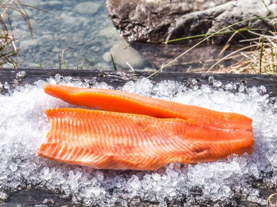 Fresh sashimi fillet boneless v-cut